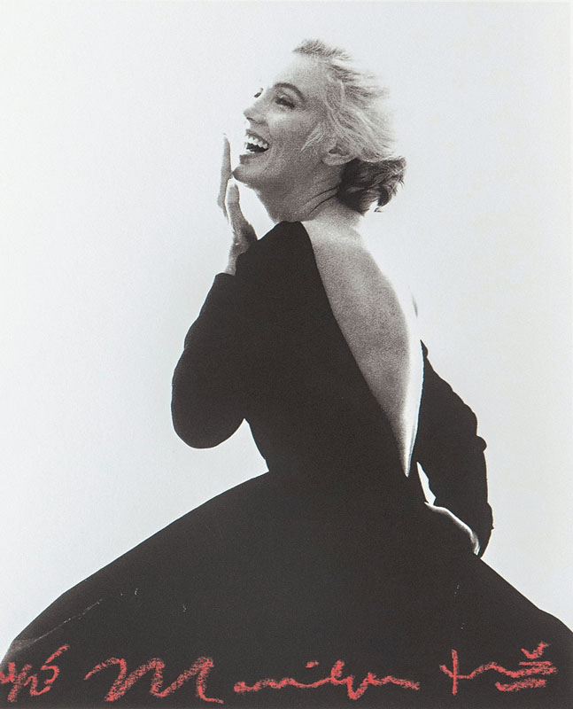 Marilyn in Black Dress