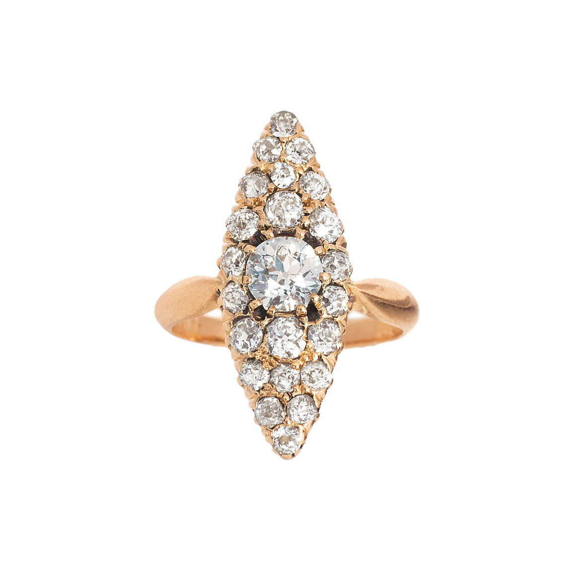 Antiker Diamant-Ring
