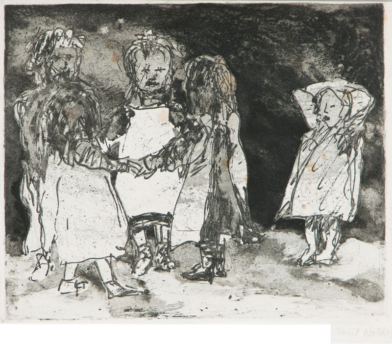 Ringelreihe - Children dancing © Nolde Stiftung Seebüll