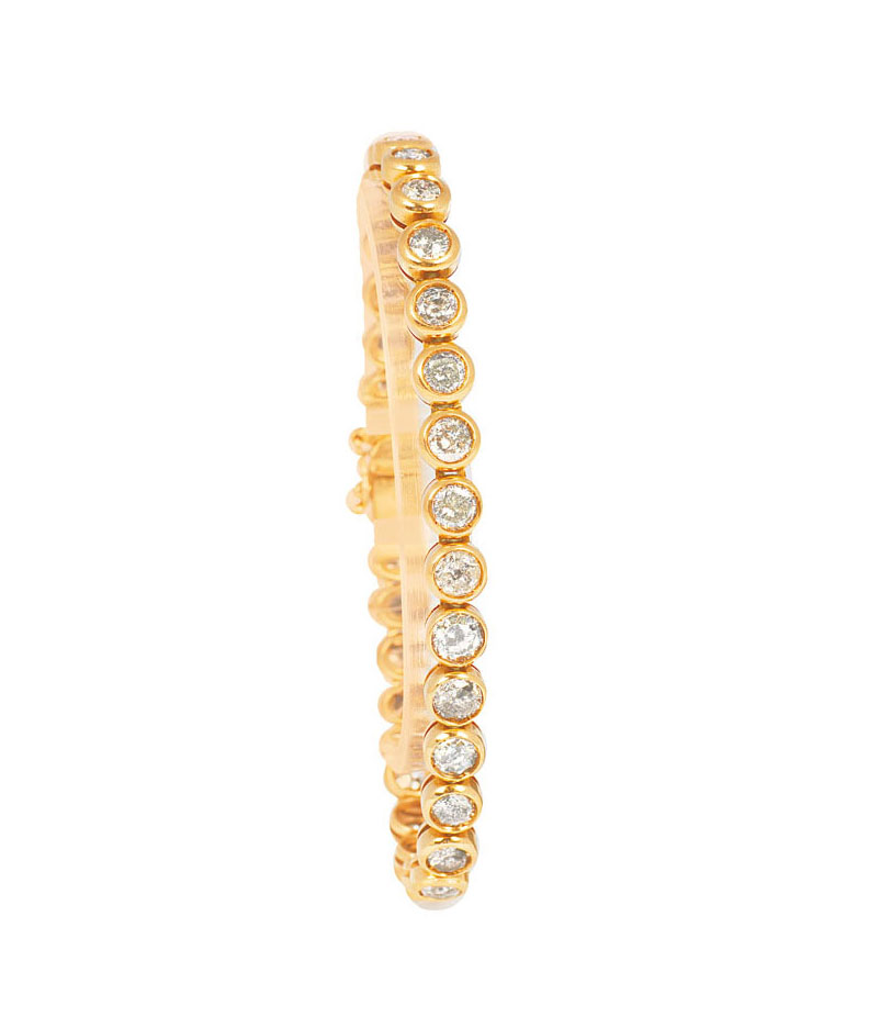 A highcarat diamond bracelet