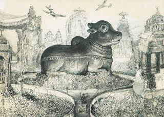 A. Paul Weber - Das Goldene Kalb Das Goldene Kalb