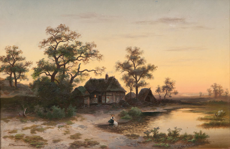 Evening in the Lüneburg Heath