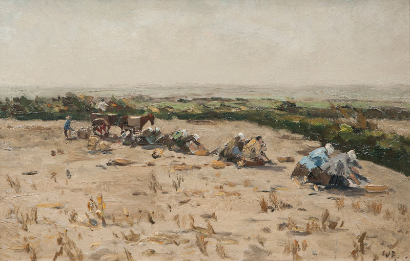 Harvesting Potatoes near Worpswede