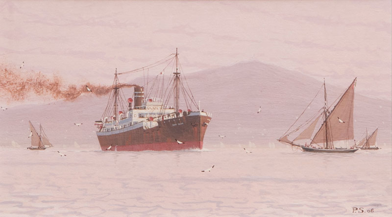 The Otto Zelck in the Gulf of Naples