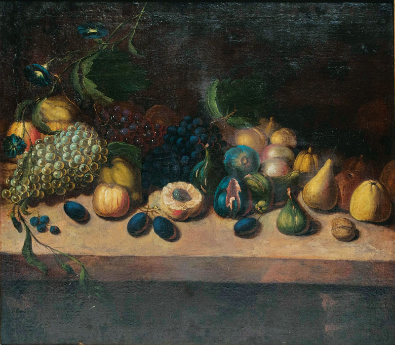 Companion Pieces: Table Still Life with Fruits