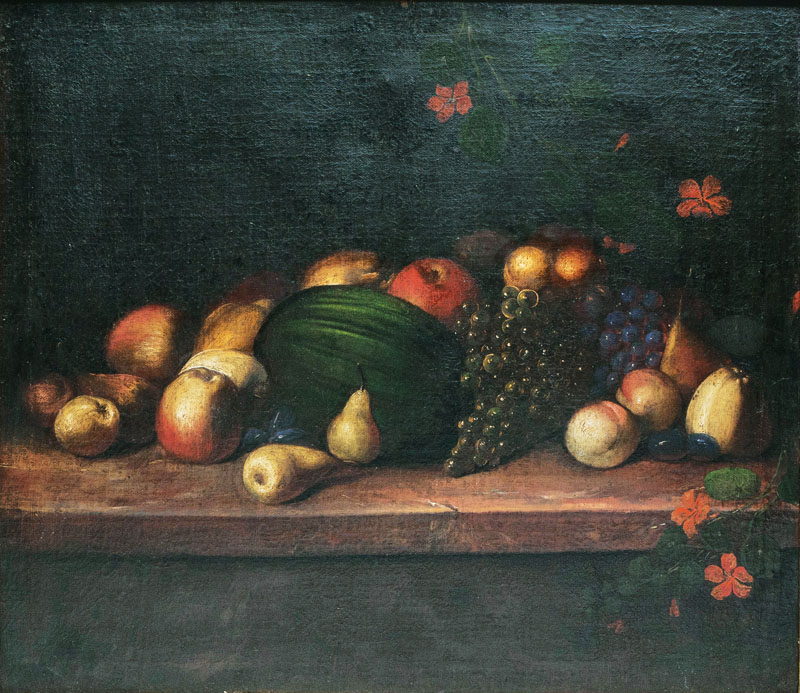 Paar Gegenstücke: Tafelstilleben mit Früchten - Bild 2