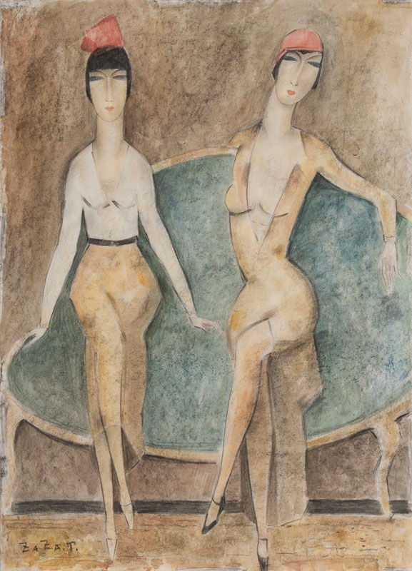 Ladies on a Sofa