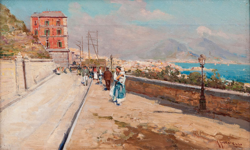 Promenade in Neapel