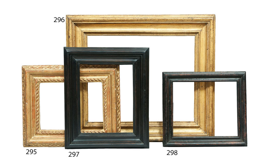 Carved 17th century frame
