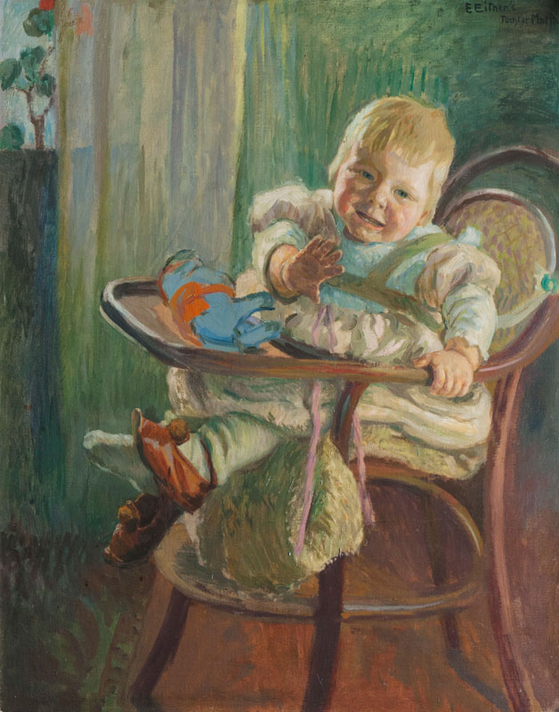 Ernst Eitner - Maria, the Artist's Daughter Maria, the Artist's Daughter