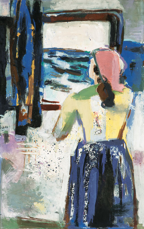 Erich Hartmann - Frau am Fenster Frau am Fenster