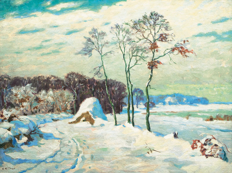 Ernst Eitner - Sonniger Wintertag Sonniger Wintertag
