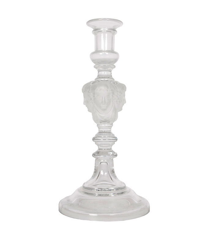 A Baccarat candlestick 'Le Flambeau'