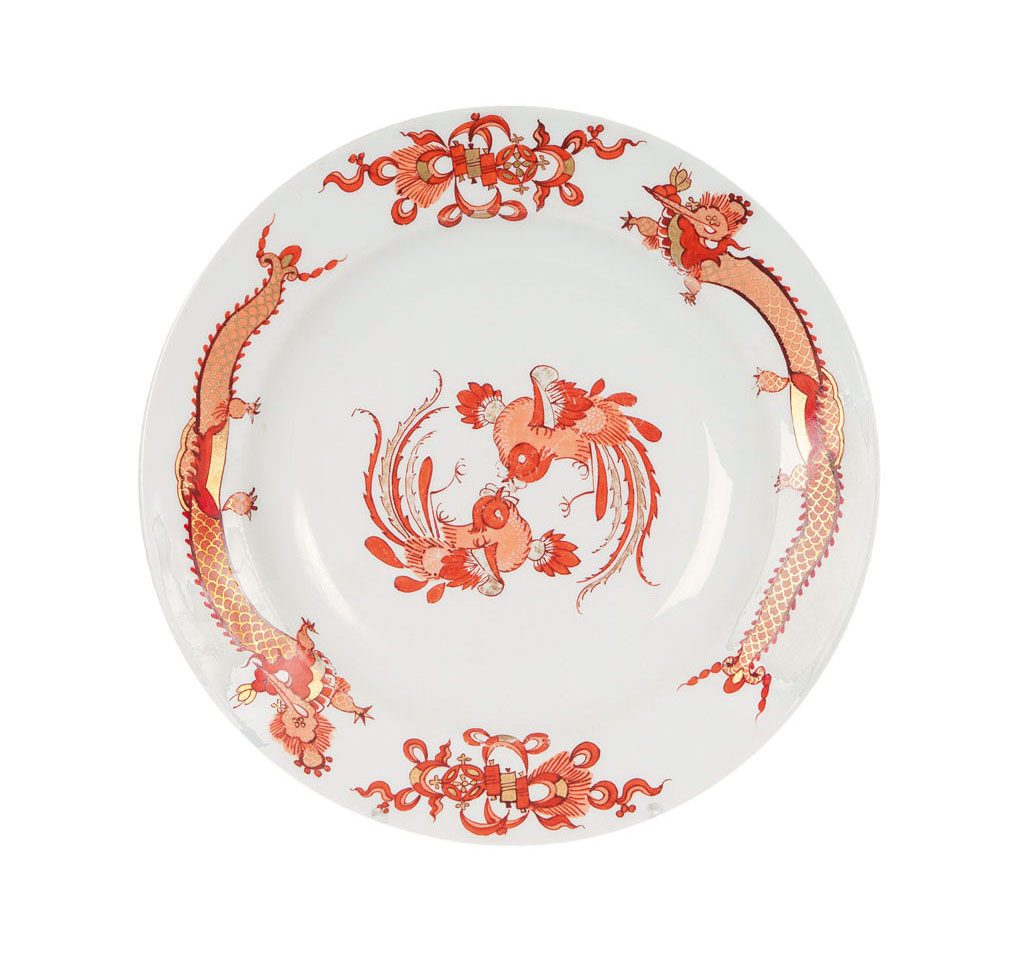 A plate 'Red Dragon'