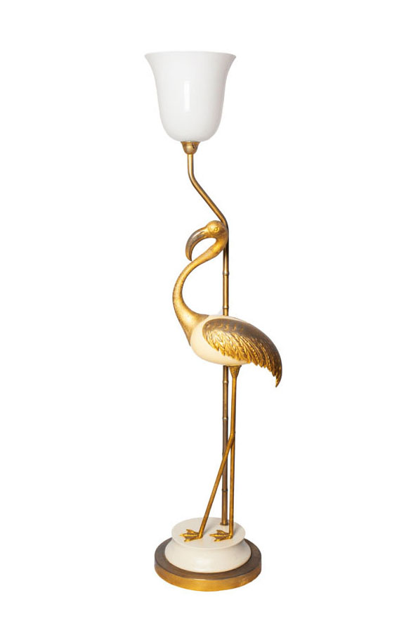 A Mid-Century Modern Standard Lamp 'Flamingo'