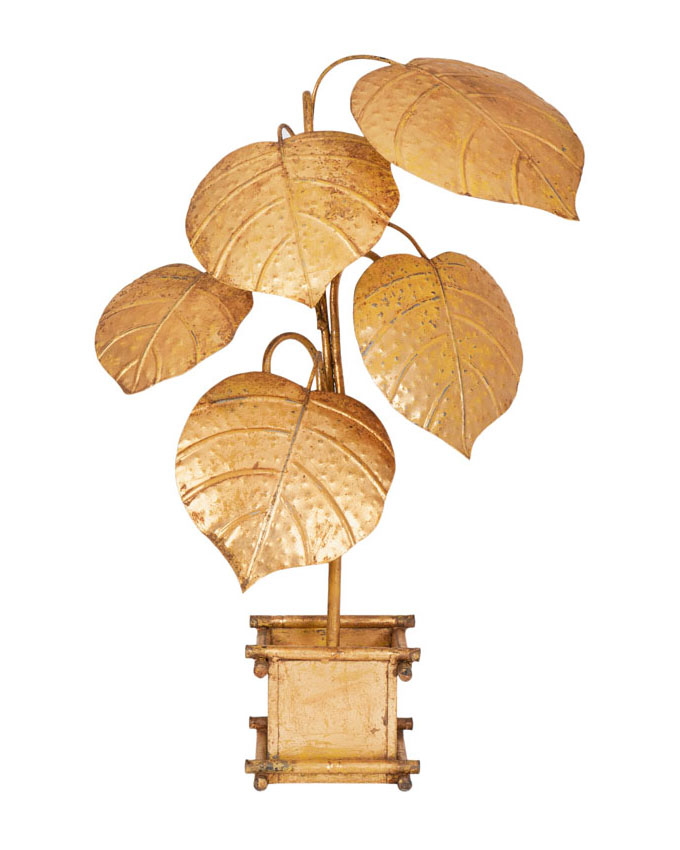 Moderne Tischlampe 'Philodendron'