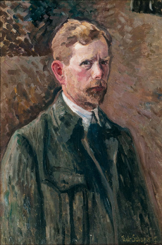 Friedrich Schaper - Selbstportrait Selbstportrait