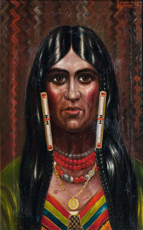 Shoshone Indian Woman