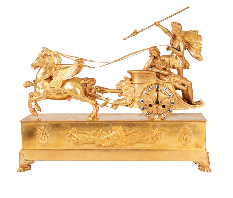 A Napoleon-III mantle clock 'Mars and Venus'