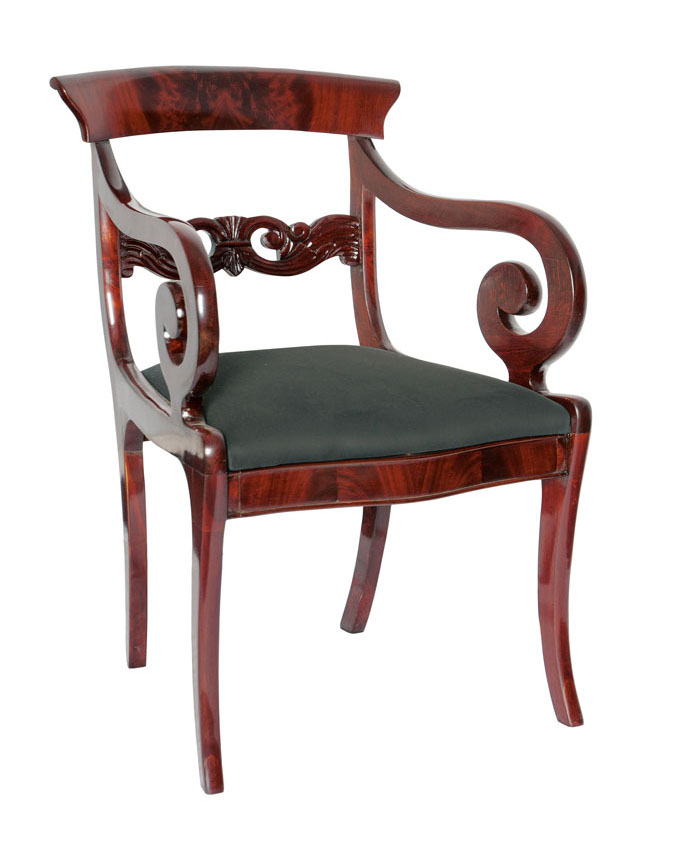 A Biedermeier armchair