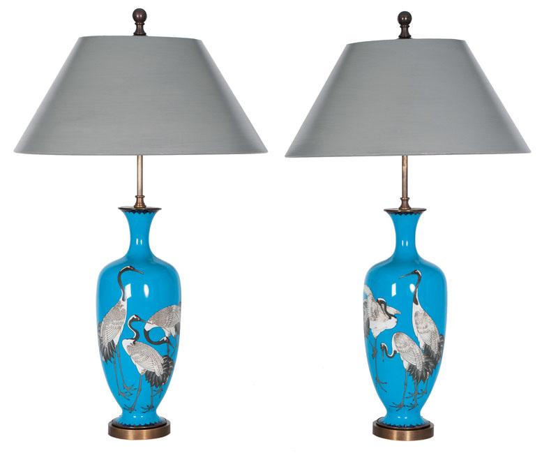 A pair of Vase Lamps