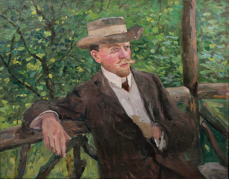 Friedrich Schaper - Bildnis Robert Walter Bildnis Robert Walter