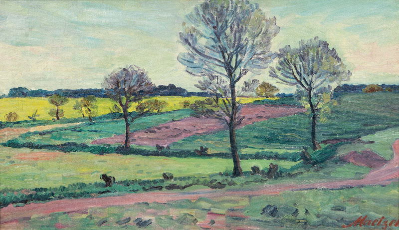 Emil Maetzel - Landscape in Holstein Landscape in Holstein