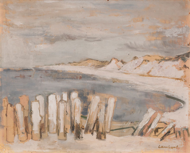 Kurt Lambert - Winter am Strand von Sylt Winter am Strand von Sylt