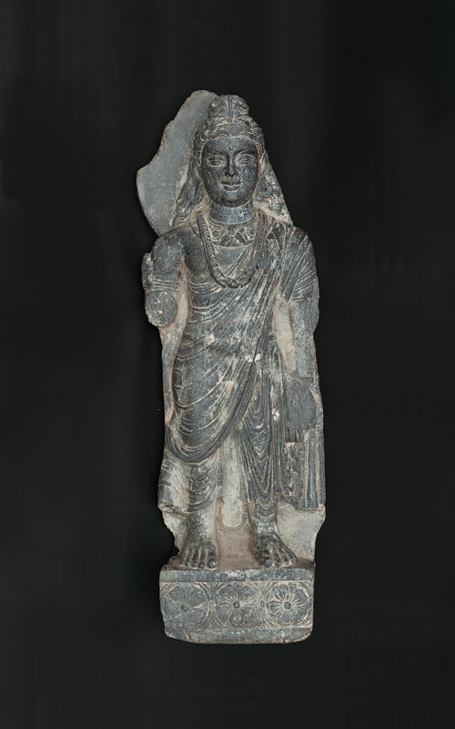 A tall Buddha figure 'Maitreya'
