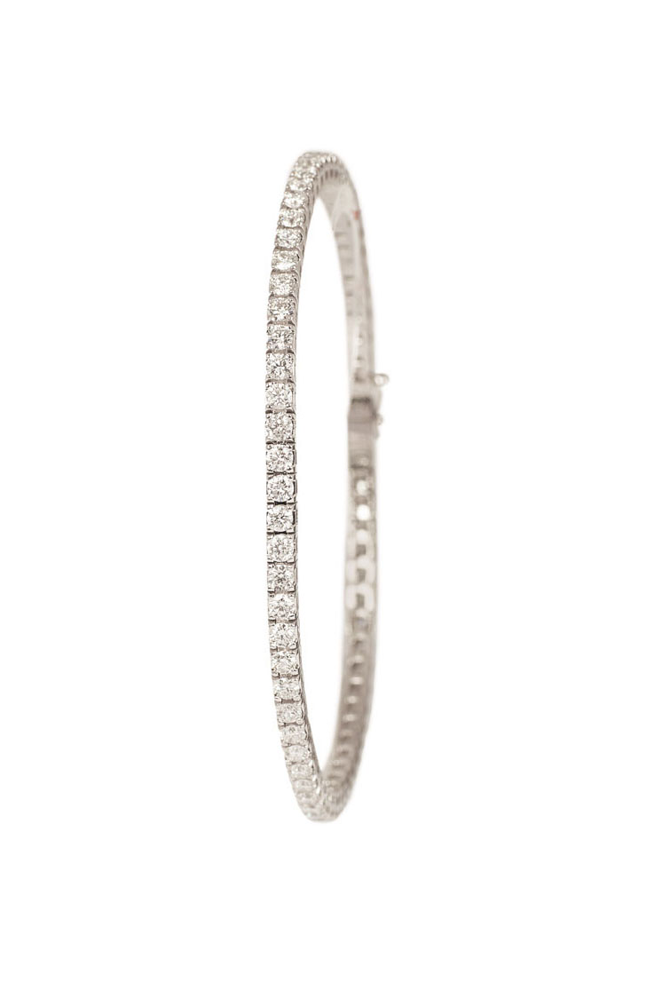 A diamond bracelet