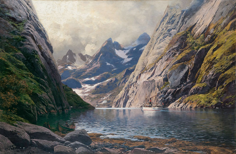 Im Trollfjord auf den Lofoten