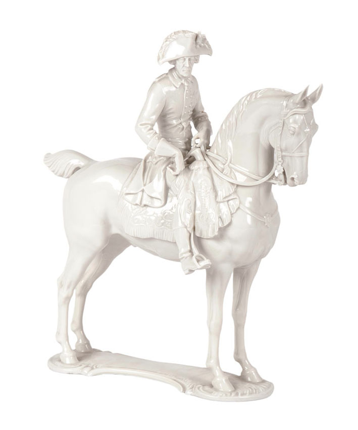 Allach-Figur 'Friedrich der Große zu Pferd'
