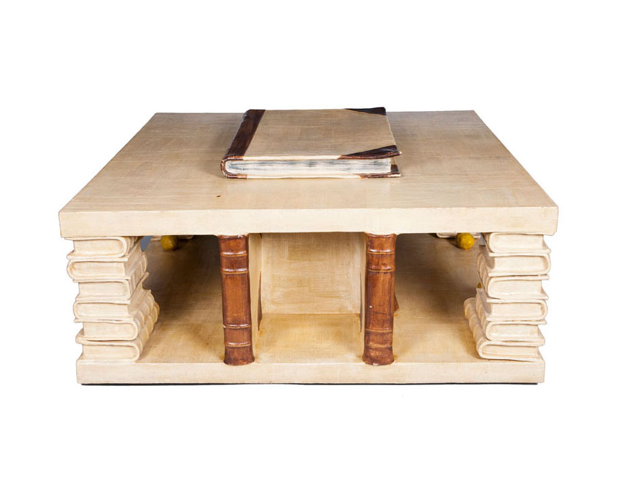 A modern design-table 'Libri'