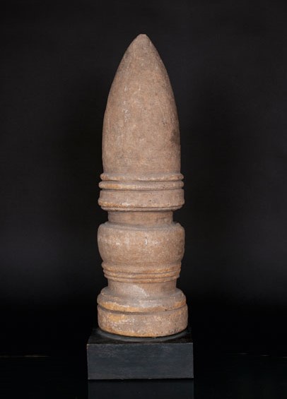 A sandstone stupa