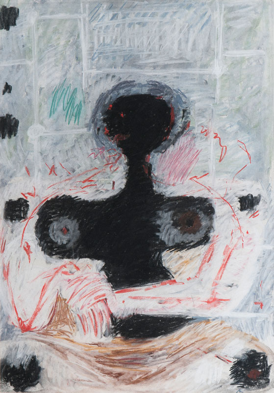 Karl Kluth - Frau in der Mauer Frau in der Mauer