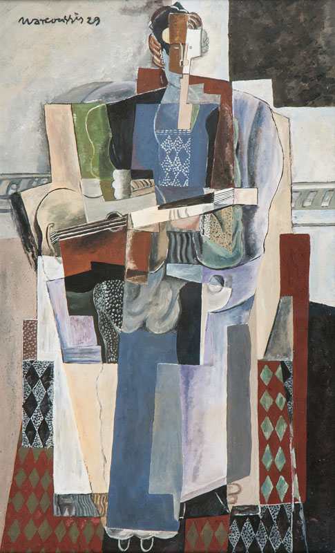 Louis Marcoussis - Personne à la guitare Personne à la guitare
