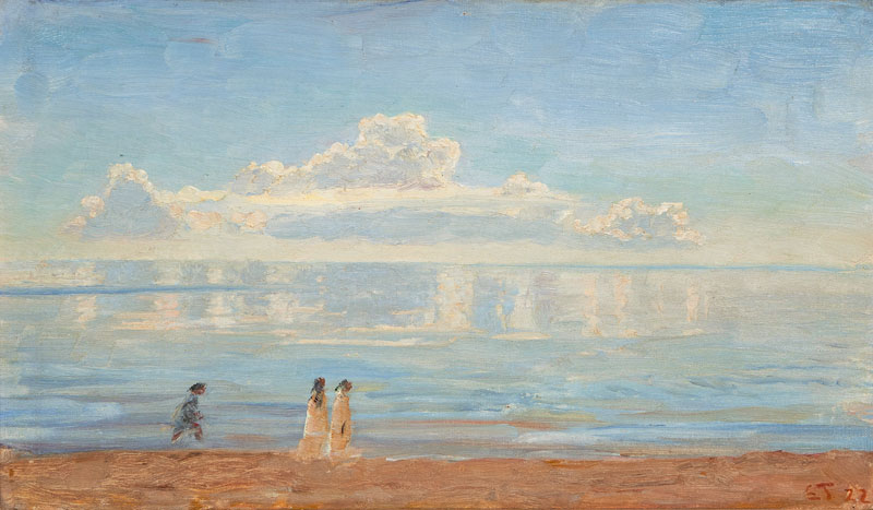 Promenaders on the Beach of Skagen