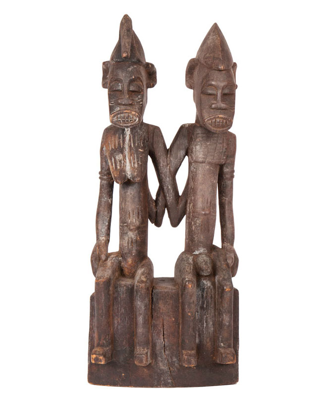 An african pair of figures