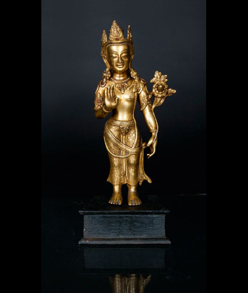 A bronze figure 'Padmapani'