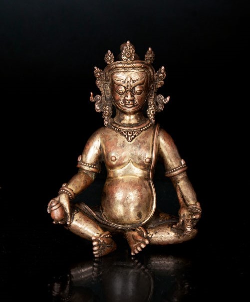 A bronze figure 'Jambhala'