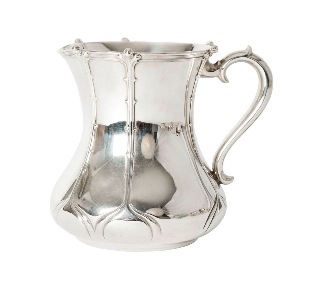 An Art Nouveau water pitcher