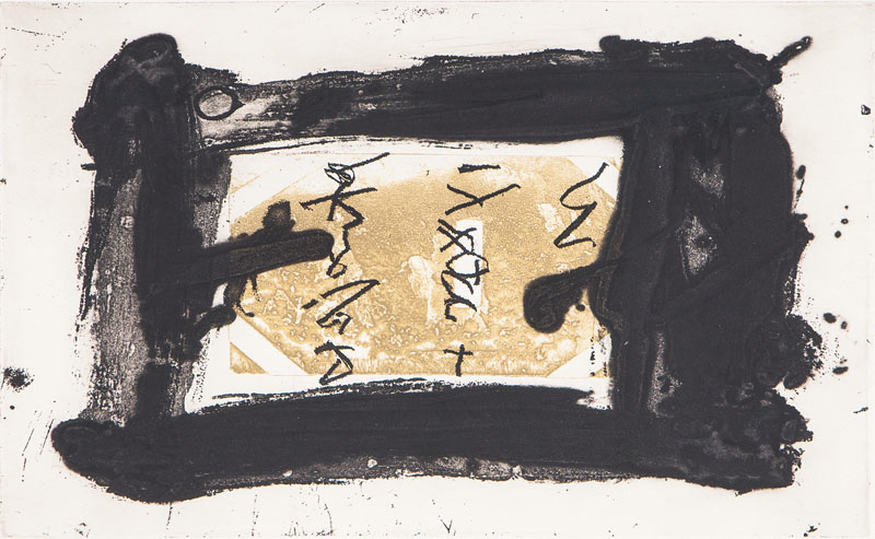 Antoni Tàpies - Croix et Accent Croix et Accent