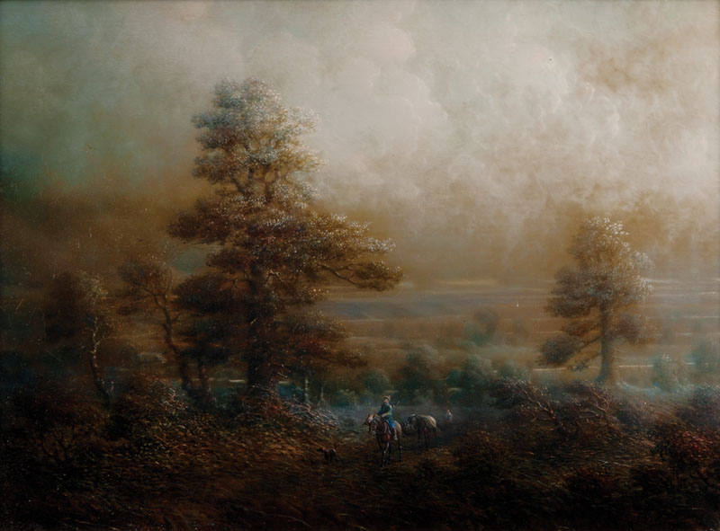 Horseman in the Forest