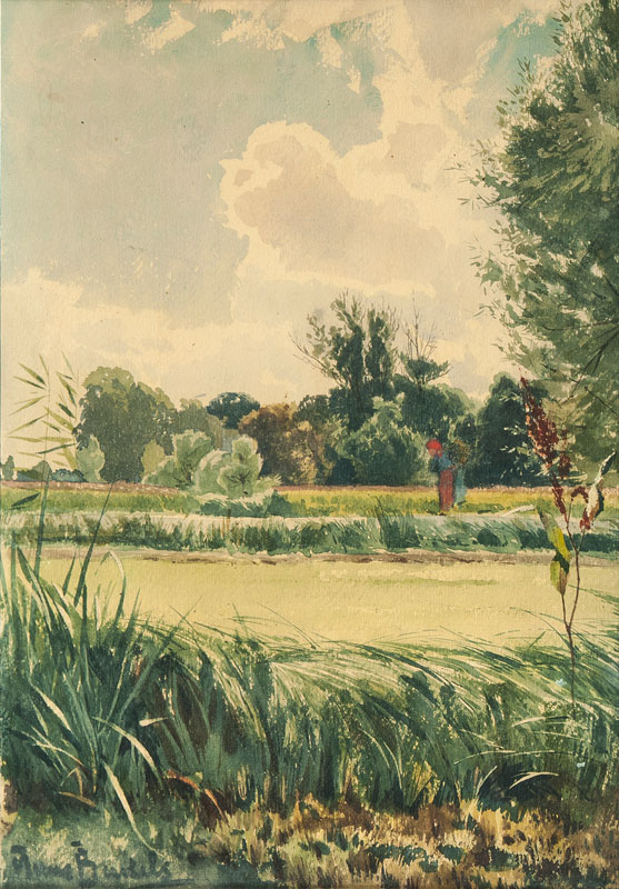 Hans von Bartels - Idyllic River Idyllic River