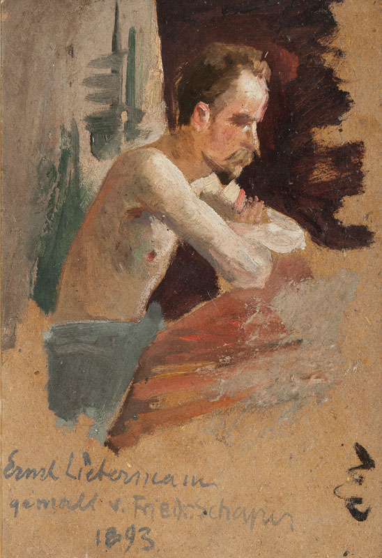 Portrait des Malers Ernst Liebermann