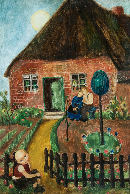 Family in the Garden