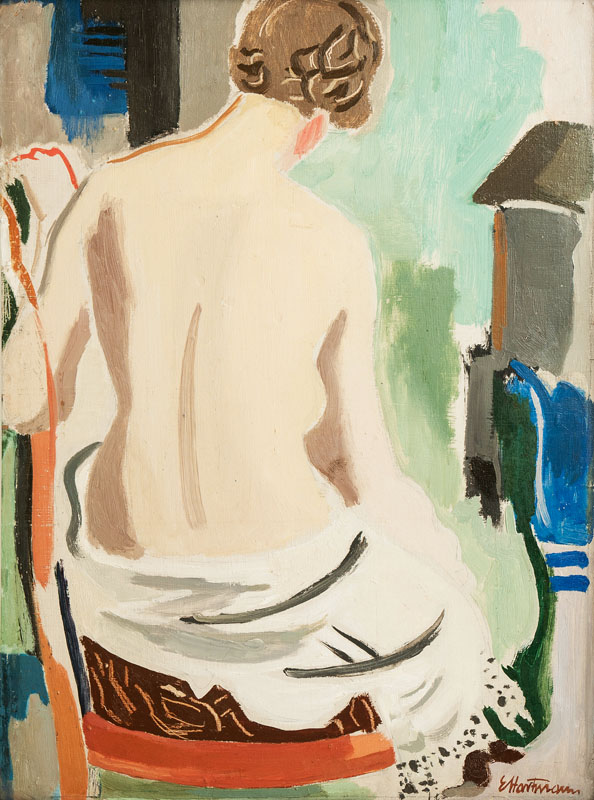 Back View of a Nude