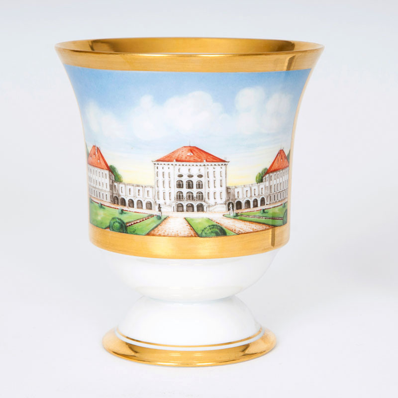 Becher mit Schloss Nymphenburg