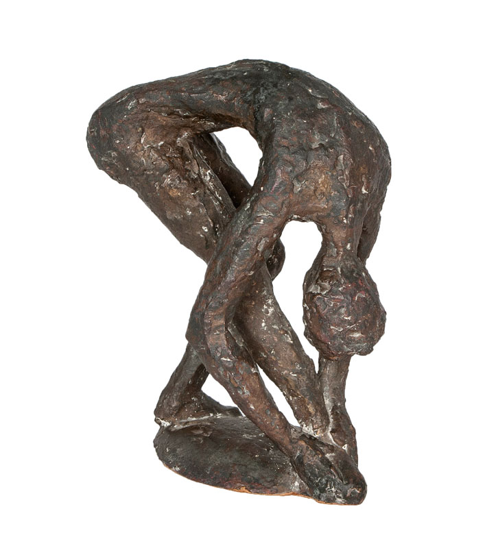A bronze sculpture 'Dancer'