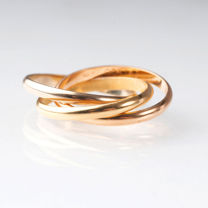 Tricoloure-Goldschmuck von Cartier